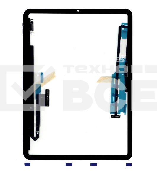 Сенсорное стекло (тачскрин) для Apple iPad Pro 11.0 2020 (A2068, A2230, A2228) черное