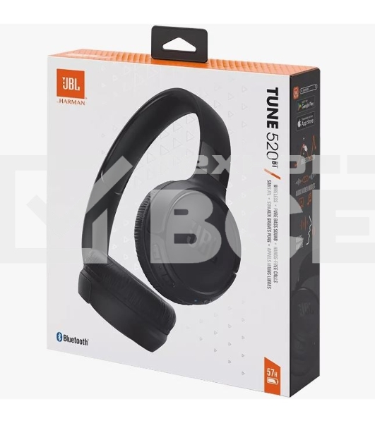 Гарнитура  беспроводная JBL TUNE 520BT черный