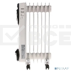 Масляный обогреватель Ballu Classic BOH/CL-07WRN (7 секций), белый, 1500 Вт, 20 м2, термостат, фото6