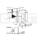 Встраиваемая посудомоечная машина Electrolux KES27200L 60 см, загрузка на 13 комплектов посуды, сенсорное управление, 6 программ, фото 1