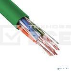 Кабель витая пара U/UTP, CAT 5e, нг(А)-LSLTx, 4х2х0,52мм, 24AWG, INDOOR, SOLID, зеленый, 305м Rexant, фото2