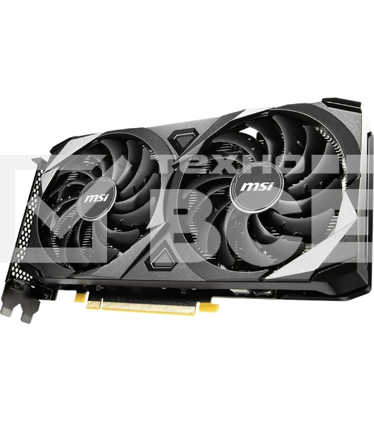 Видеокарта MSI RTX3060 VENTUS 2X 12G PCI-E 4.0  12288Mb 192 GDDR6 1680/15000 HDMIx1 DPx3 HDCP Ret