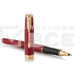 Ручка роллер Parker Sonnet Core T539 (CW1931475) LaqRed GT F черн. черн. подар.кор., фото3