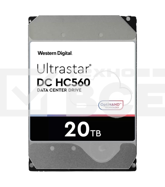 Жесткий диск Western Digital HDD WUH722020BLE604 20TB 7200rpm SATA-III 512Mb 3.5