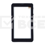 Сенсорное стекло (тачскрин) для Irbis TZ716 черное с рамкой, фото2