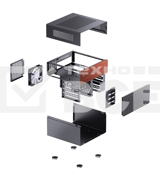 Компьютерный корпус JONSBO Computer Case N4 black