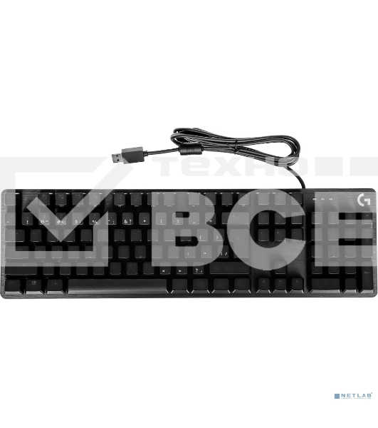Клавиатура Logitech Gaming Keyboard  G413 SE Mechanical - BLACK - RUS - USB - TACTILE SWITCH
