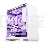 Корпус без блока питания Case JONSBO U4 PRO MESH, Midi-Tower, no fan, 1xUSB-A 3.2 + 1xUSB-C 3.2, ATX, mATX, mITX White, фото19