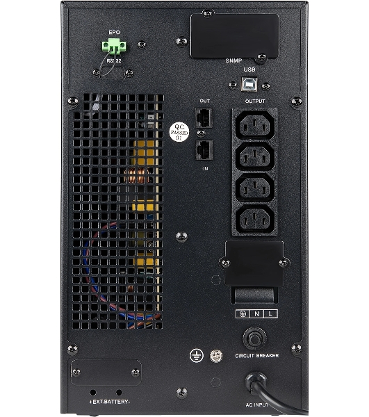 Источник бесперебойного питания Smartwatt UPS MASTER IEC 2kVA 2000Вт 1800ВА черный