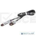 Кабель RITMIX Кабель 2в1 MicroUSB+Lightning 8pin-USB для синхронизации/зарядки, 1м черный (RCC-200), фото3