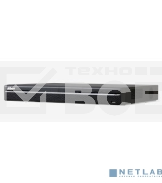 Видеорегистратор 16-канальный IP, Запись: H.265/H.264/MJPEG/MPEG4, до 12Мп, до 320Mb/s; Видеовыходы: 1 HDMI, 1 VGA; Сеть: 1 RJ-45 port (10/100Mbps); Хранение: Raid 0/1/5/6/10, 2 SATA HDD до 12TB, eSATA; Интерфейсы: 2 xUSB, RS-232; 1U; Onvif 2.4 16CH 2 HDD 1U 4K H.265 Network Video Recorder