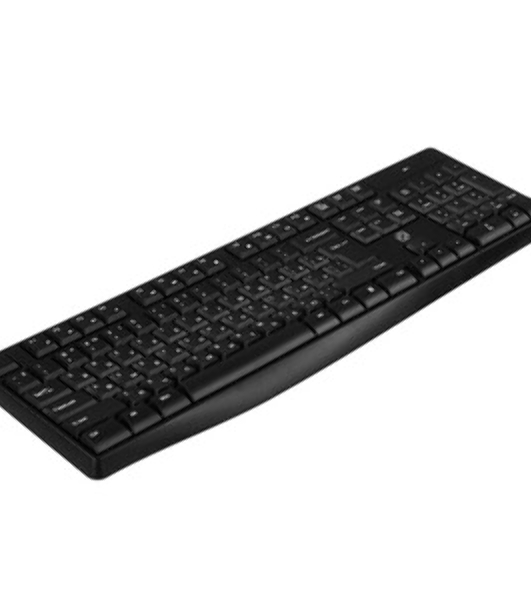 Комплект клавиатура+мышь Oklick S260W беспроводной, USB, 1600 DPI, чёрный