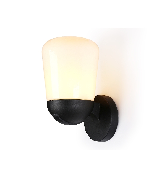 Светильник Ambrella light ST2083 BK/FR черный/белый матовый IP54 E27 max 40W 260*150*185