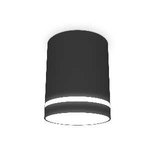 Светильник Ambrella light TN3204 SBK черный песок GU5.3 D78*97