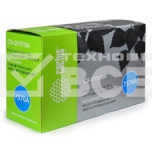 Картридж лазерный Cactus CS-Q7570A черный (15000 стр.) для HP M5025/M5035/M5035X/M5035XS