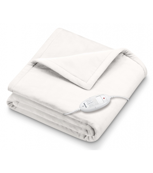 Электрическое одеяло Beurer HD 75 Cozy белый 100 Вт