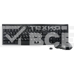 Клавиатура + мышь Oklick 250M клав:черный мышь:черный USB беспроводная slim, фото3