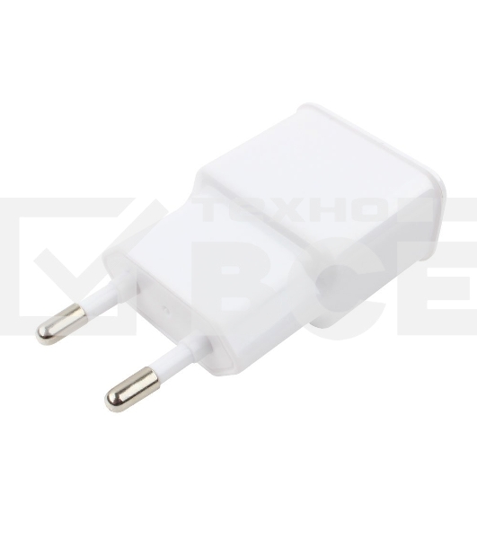 Адаптер питания Cablexpert MP3A-PC-11 100/220V - 5V USB 2 порта, 2.1A, белый