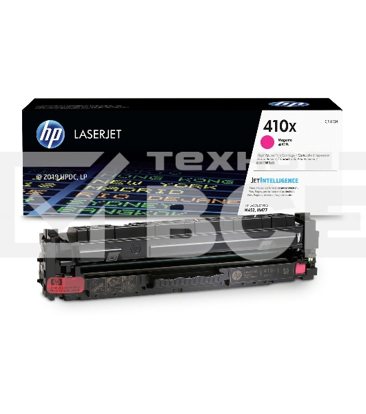Тонер Картридж HP 410X CF413X пурпурный для HP LJ Pro M452/M477 (5000стр.)
