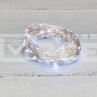 Гирлянда «Роса» с трансформатором, 20 м, 200 LED, белое свечение NEON-NIGHT