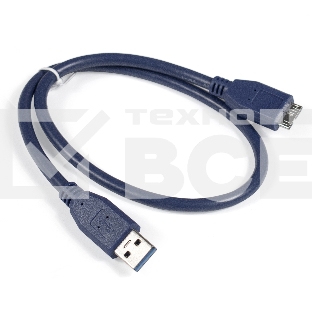 Кабель  Exegate EX284935RUS USB 3.0 ExeGate EX-CC-USB3-AMmicroBM9P-0.5 (Am/microBm 9P, 0,5м)