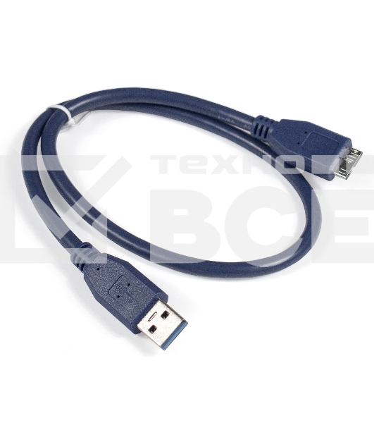Кабель  Exegate EX284935RUS USB 3.0 ExeGate EX-CC-USB3-AMmicroBM9P-0.5 (Am/microBm 9P, 0,5м)