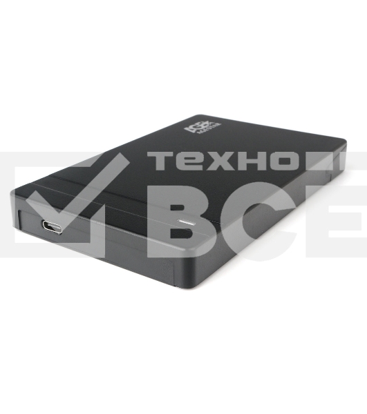 Внешний корпус USB 3.0 AgeStar 3UB2P3C (BLACK), безвинтовой, черный