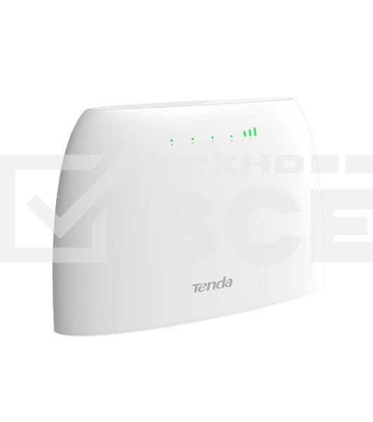 Роутер Tenda 4G03 4G LTE wiFi, 300Мбит/с, поддержка TR069, слот для SIM-карт