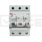 Автоматический выключатель Averes AV-6 (D) 3P 20А 6kA, фото4