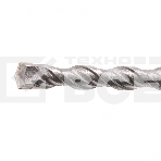 Бур по бетону, двойная спираль, Cobalt W-tip, 10x260 мм, SDS PLUS Denzel, фото7