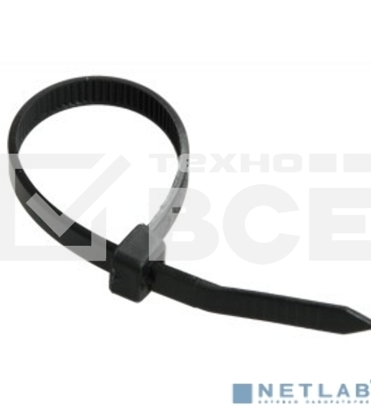 Хомут кабельный ИЭК UHH32-D088-500-100 8.8х500 нейл. черный (уп.100 шт)