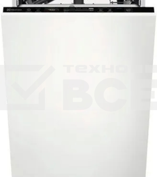 Встраиваемая посудомоечная машина Electrolux KESC2210L 45 см, загрузка на 9 комплектов посуды, сенсорное управление, 8 программ