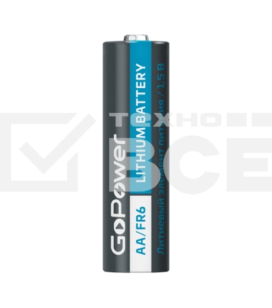 Батарейка GoPower FR6 AA BOX10 Lithium 1.5V