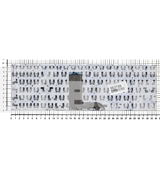 Клавиатура для ноутбука Lenovo Yoga 500-15, черная