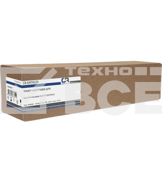 Картридж лазерный CopyRite CR-KMTN320 TN-320/A202-053 черный (20000стр.) для Konica Minolta bizhub 36/42