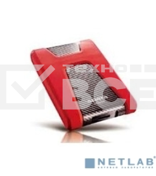 Внешний HDD AData USB 3.0 1Tb AHD650-1TU3-CRD DashDrive Durable 2.5' красный