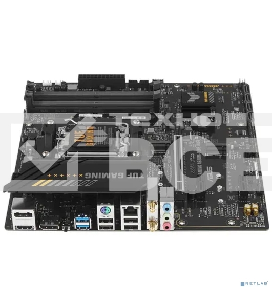 Материнская плата ASUS TUF GAMING A620M-PLUS WIFI, AM5, AMD A620, 4xDDR5, 4xSATA, 2xM.2, 1xPCIe 4.0 x16, 2xPCIe x1, 2xDP, 1xHDMI, 1x 2.5Gb LAN, 4xUSB-A 2.0, 2xUSB-A 3.2 Gen 1, 3x3.5 мм, 7.1, mATX