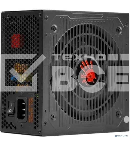 Блок питания Bloody BD-PS750G, 750Вт, 80 PLUS Gold, 120мм, черный
