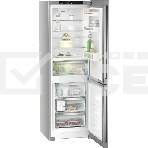 Холодильник Liebherr Plus CBNsdc 522i-22 001 серебристый SmartSteel двухкамерный 216/94л морозилка снизу, No Frost, фото3