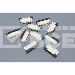 Разъем FPC Half Coverage Bottom Contact 0.5K-BX-12PWB 12 pin высота 2мм шаг 0,5мм 10 шт, фото 1