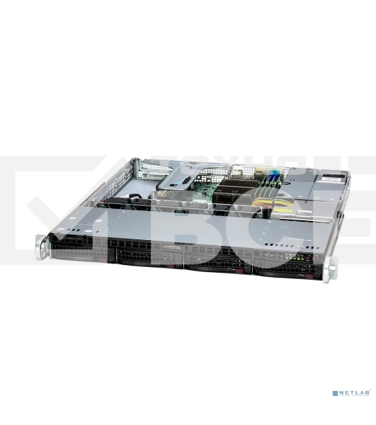 Серверная платформа Supermicro SERVER SYS-511R-M UP 1U X13SCH-SYS, CSE-813MF2TS-R0RCNBP,PWS-602A-1R,HF,R
