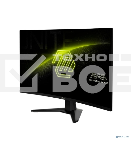 Монитор 31.5' MSI 32CQ6F VA 2560x1440, 180 Гц, 0.5 мс, 16:9, 400 кд/м², HDMI 2.0, DP 1.4, USB-C, 3.5 Jack, HDR10, Adaptive-Sync, изогнутый экран (1500R), черный