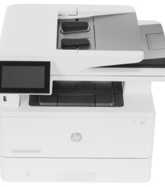 МФУ лазерное HP LaserJet Enterprise M430f (3PZ55A), A4, ч/б, печ. до 40 стр/мин., скан. до 29 стр/мин., 1200 x 1200 dpi (печать) 600x600dpi (скан), USB, RJ-45, Air Print, Mopria