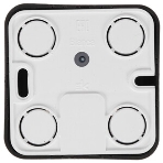 Розетка компьютерная 2-ая компьютерная RJ45, кат.5E, изол. пластина SE Blanca наруж Антрацит, фото4