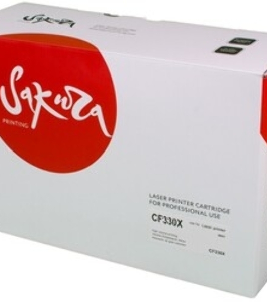 Картридж лазерный Sakura CF330X для HP LJ M651, M651DN, M651N, M651Xh, черный, 20 500 к.