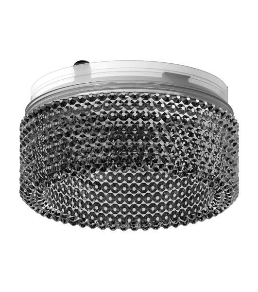 Насадка для корпуса светильника N6151 BK тонированный D60*H25mm Out20mm MR16 (для корпуса светильника)
