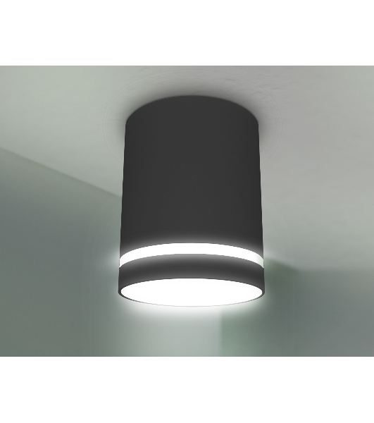 Светильник Ambrella light TN3204 SBK черный песок GU5.3 D78*97