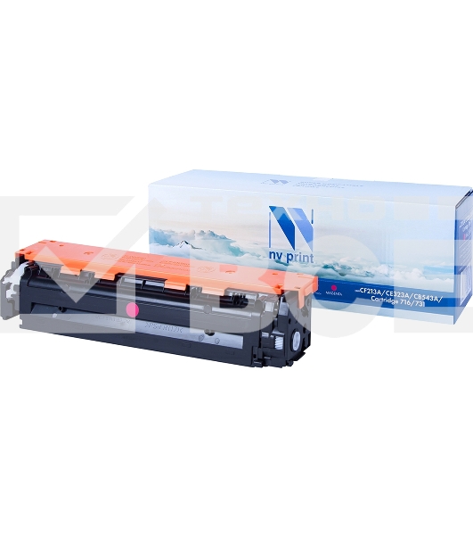 Картридж лазерный NVPrint совместимый HP CF213A/CE323A/CB543A/Canon 716/731 Magenta для LaserJet Color Pro M251n/M251nw/M276n/M276nw/CP1525n/CP1525nw/CM1415fn/CM1415fnw/CP1215/CM1312/CM1312nfi/CP1215/Canon i-SENSYS LBP5050/LBP5050n/MF8030Cn/MF8040Cn/MF805