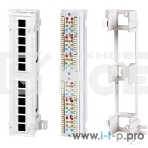 Монтажное оборудование Hyperline PPW-12-8P8C-C5e Патч-панель настенная, 12 портов RJ-45(8P8C), категория 5е, с подставкой, фото2