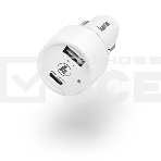 Автомобильное зар./устр. Hama H-183322 3A PD+QC универсальное белый (00183322), фото2